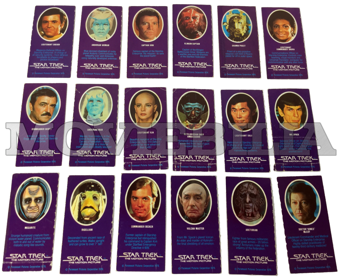 star trek weetabix cards